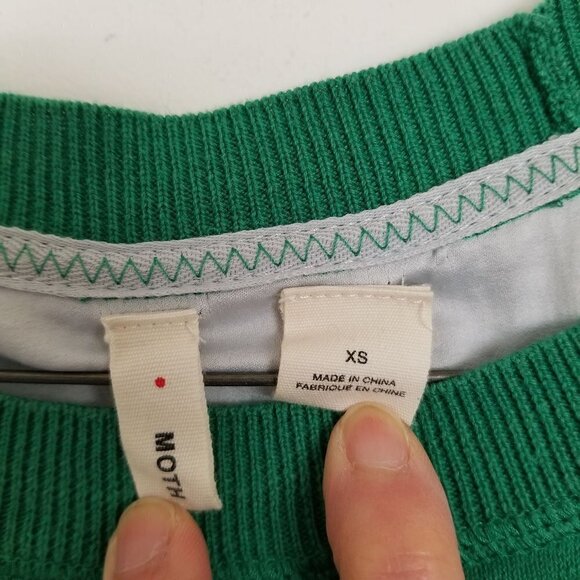 Anthropologie Moth East Fall Oversized Pullover XS - Picture 5 of 9